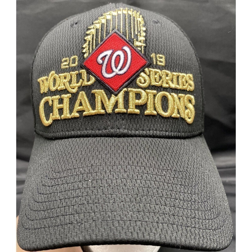 NEW Era Washington Nationals 2019 World Series Champions 39THIRTY Cap Hat Osfm